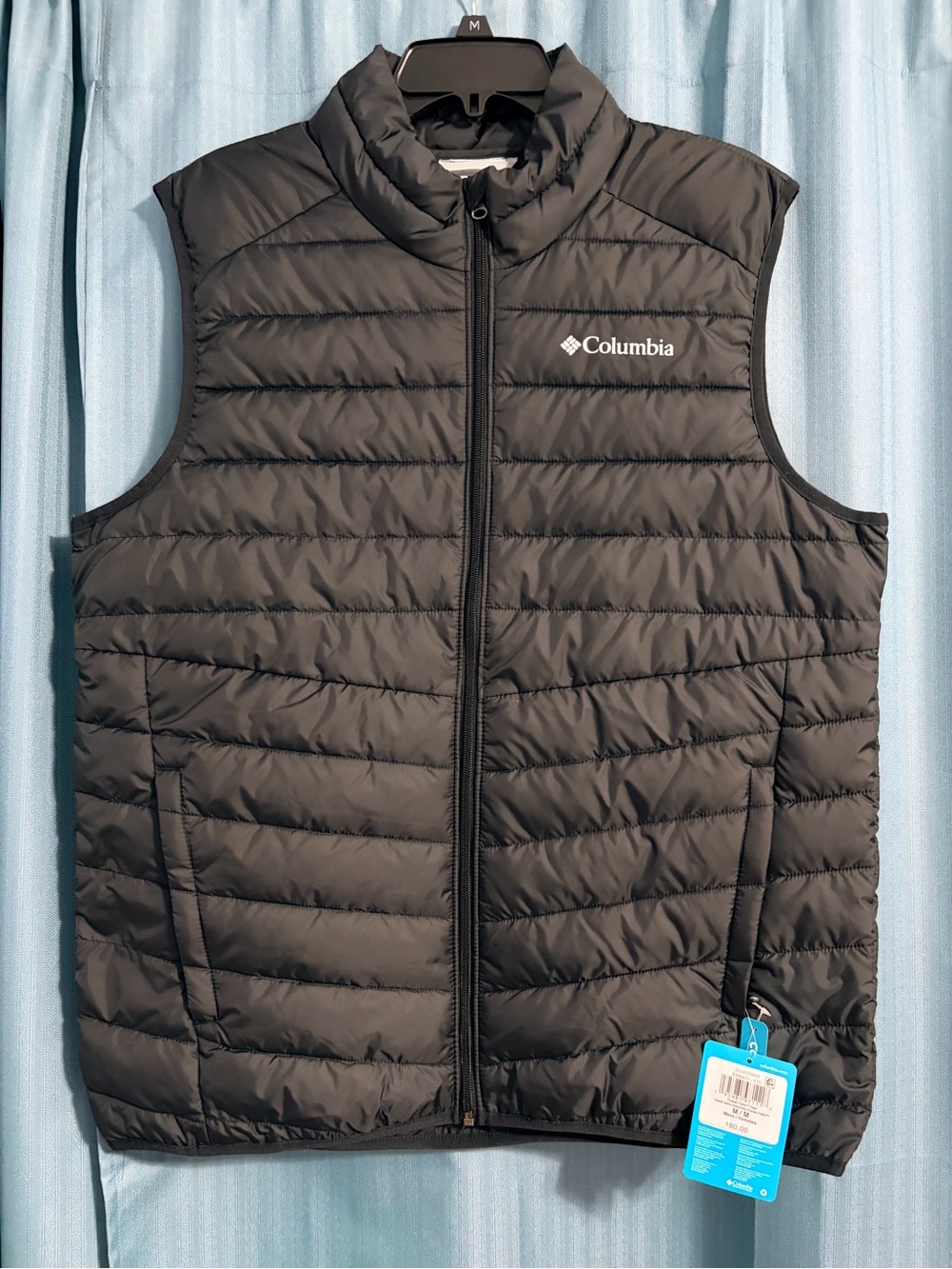 Columbia Omni Shield Black Puffer Vest Men’s Medium